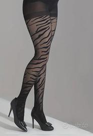 Collant neri zebrati, nuovi sexy