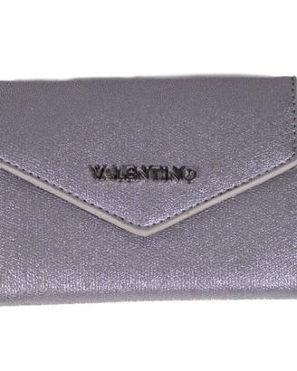 Portafoglio argentato di Mario Valentino