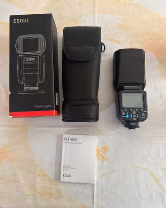 Flash ESDDI PLF-650 + Trigger G4 2.4G