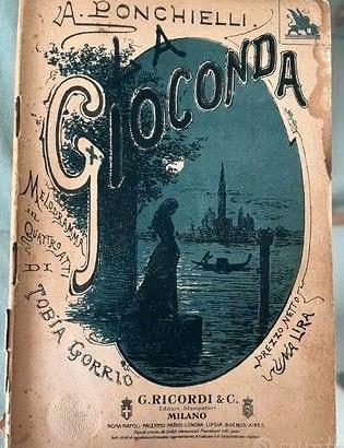 La Gioconda. Melodramma in 4 atti di Tobia Gorrio.