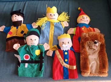 Marionette da mano per bambini