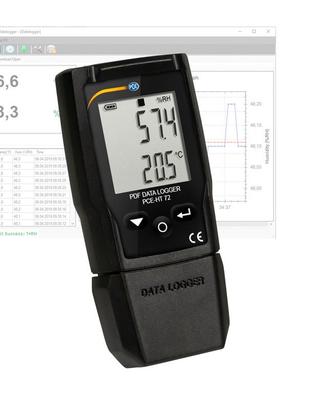 Datalogger per temperatura e umidità PCE-HT 72