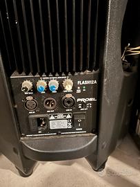 2 Casse Proel Flash 12a