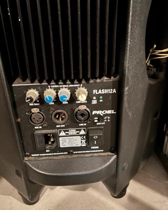 2 Casse Proel Flash 12a