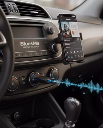 Bluetooth USB Auto Fiat Grande punto Lancia Romeo 