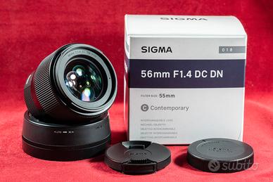 Sigma 56mm-F/1.4 (C) DC DN (Sony)  imballo origin.