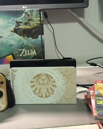 Nintendo switch oled zelda edition + giochi