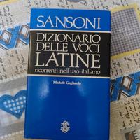 Dizionario voci latine nell'uso italiano