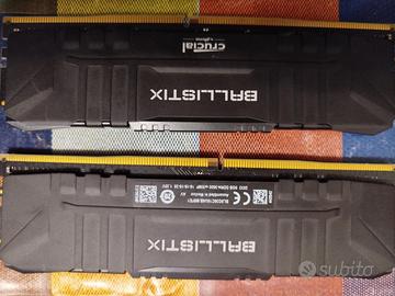 Ram Crucial DDR4 3600mhz 2x8gb