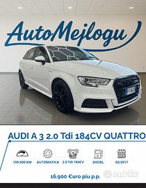 Audi A3 2.0 TDI 184 CV S tronic Sport quattro edit