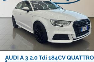 Audi A3 2.0 TDI 184 CV S tronic Sport quattro edit
