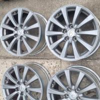 4 CERCHI IN LEGA 17" LEXUS IS