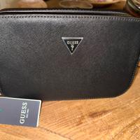 Pochette borsello nero Guess nuovo
