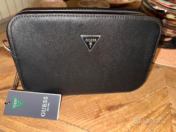Pochette borsello nero Guess nuovo