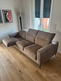 Divano 3 posti allungabile