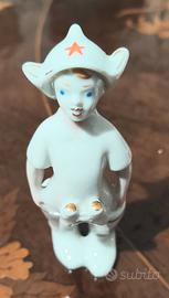 Statuetta porcellana Russa Giovane Budenovets
