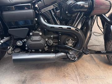 Scarico harley davidson  2 in 1 vance hines