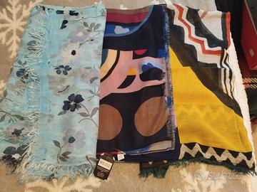 Mix di sciarpe multicolore fantasia