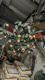 Lampadari in ferro battuto