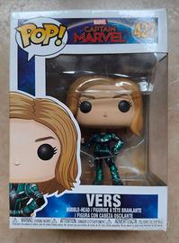 Pop Funko 427 Vers Captain Marvel fumetti figure