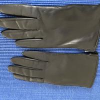 Guanti invernali in pelle, imbottiti, taglia S, co