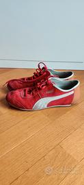 Puma hotsell bianche camoscio