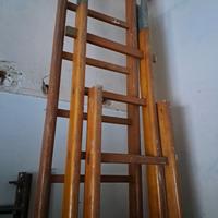 Scala in legno all'italiana