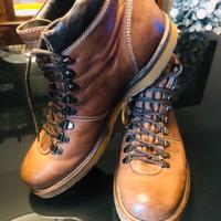 Scarpe Polacco Stivaletto pelle Corvari uomo 42