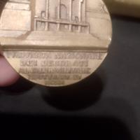 medaglia vintage distintivo del nastro azzurro 