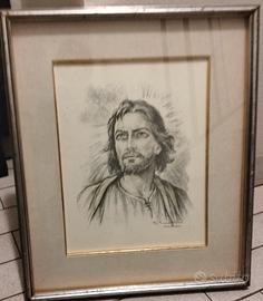 quadro di Cristo con cornice