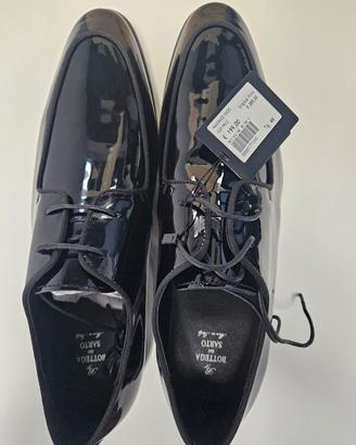 scarpa Derby da Smoking la Bottega del Sarto