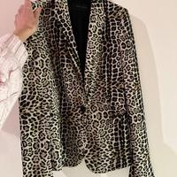 Blazer giacca donna Zara leopardato taglia XS