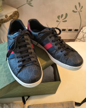 Scarpe gucci ace GG supreme