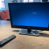 Tv 19 pollici televisore con telecomando