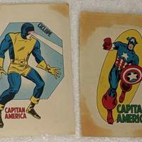 Adesivi Capitan America 2 Corno