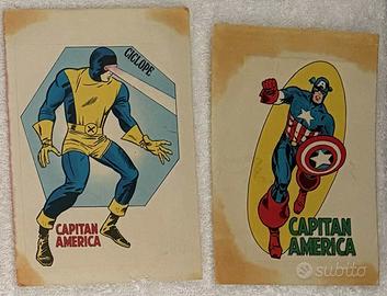 Adesivi Capitan America 2 Corno