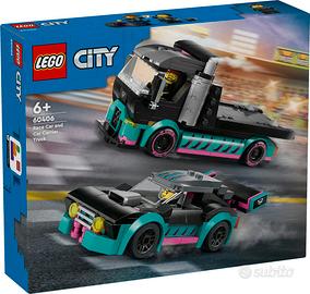 60406 LEGO City Auto da Corsa e Trasportatore