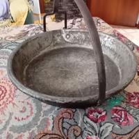 Antica Pentola Padella in Rame