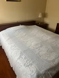 Copriletto uncinetto matrimoniale