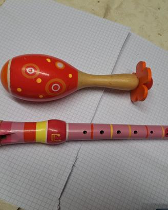 Strumenti musicali bambino in legno