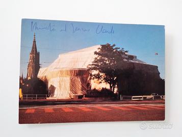 Christo - Postacard firmata e certificata