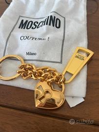 Portachiavi gold Moschino (nuovo)