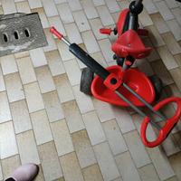 triciclo con manico smontabile anni 2/4