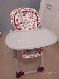 Seggiolone Chicco Polly Progres5 + Kit Gioco