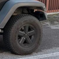 Set 5 Ruote Complete Jeep Wrangler JK - Cerchi 16"