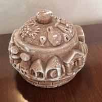 Souvenir Turchia-Porta oggetti in tufo