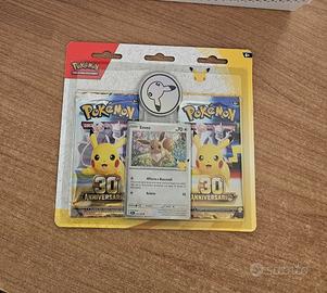 Pokémon confezione da due buste 30° Anniversario