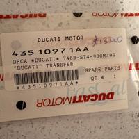 Adesivi Ducati Originali M900 1999