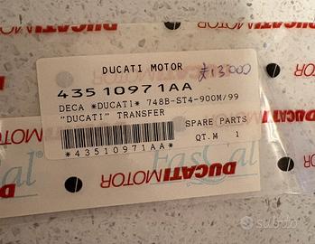 Adesivi Ducati Originali M900 1999