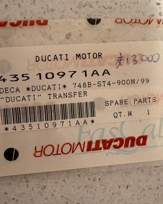 Adesivi Ducati Originali M900 1999